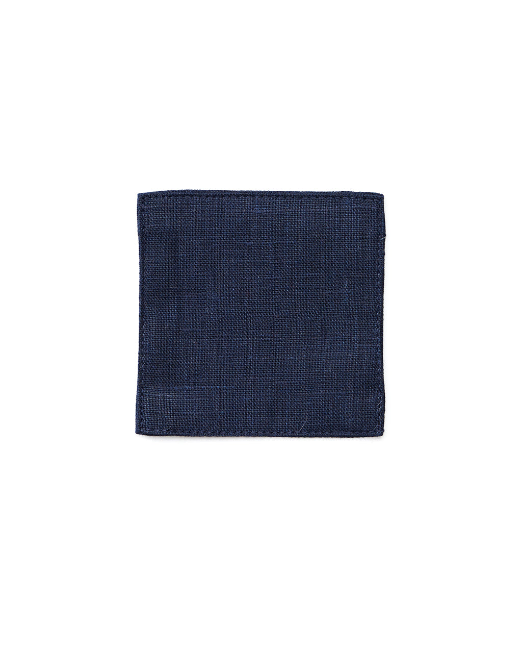 Linen Coaster: Navy