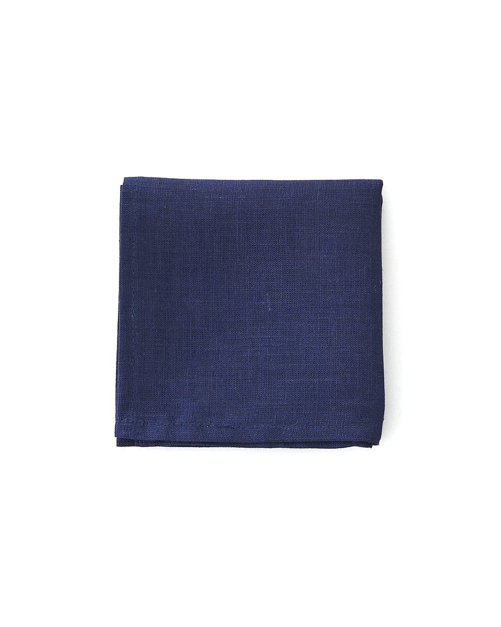 Linen Handkerchief Blue Indigo