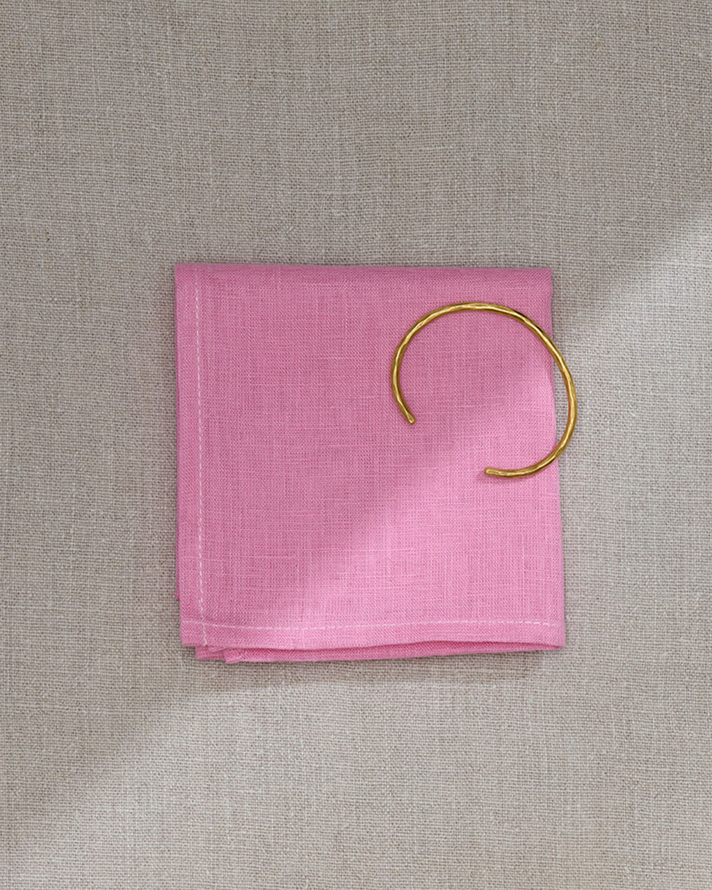 Linen Handkerchief: Jacinthe
