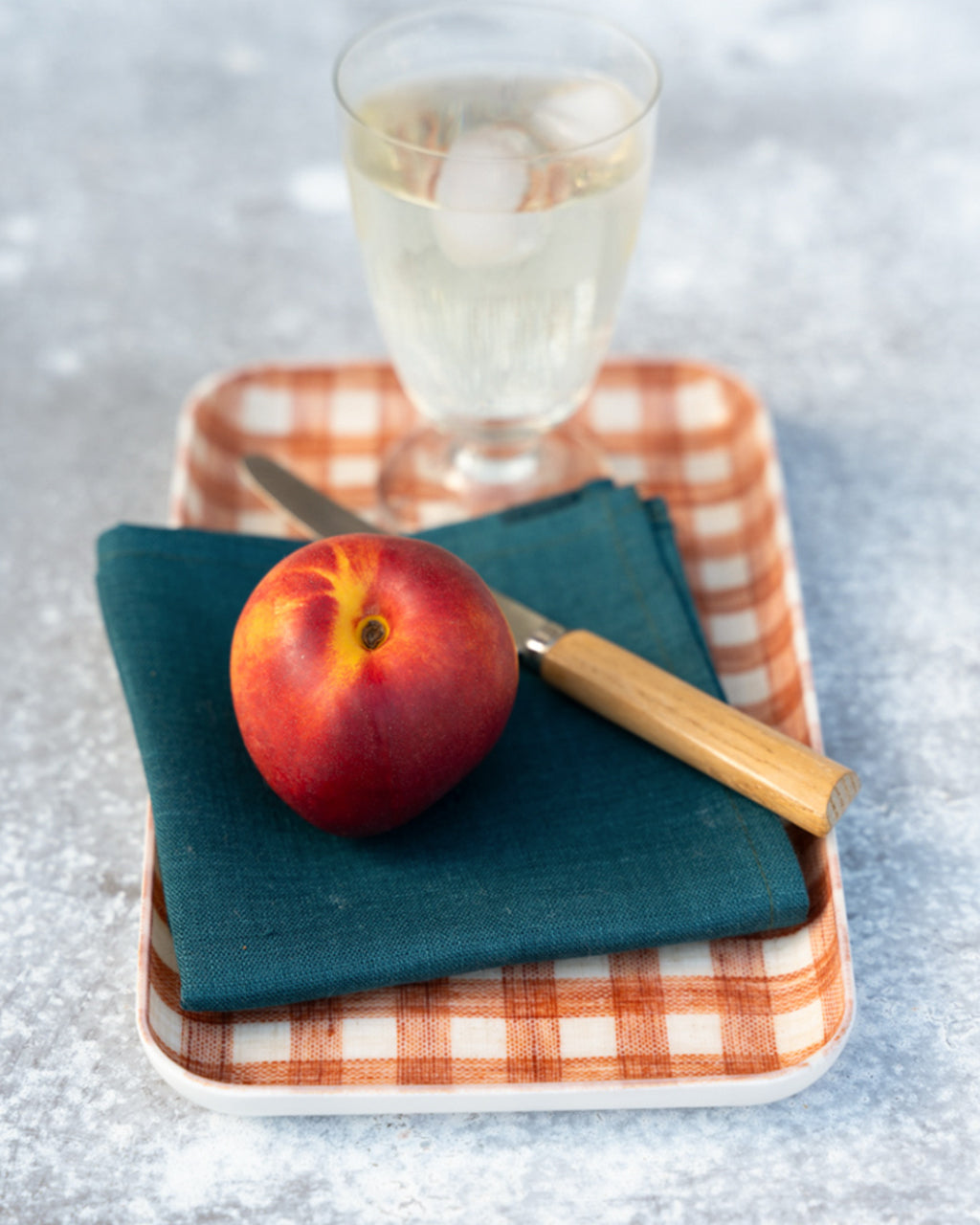 Linen Handkerchief: Lierre