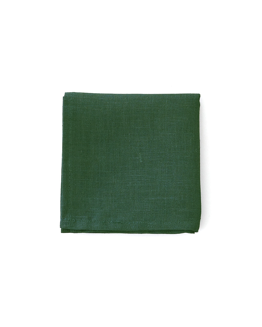 Linen Handkerchief: Vert Ecossais