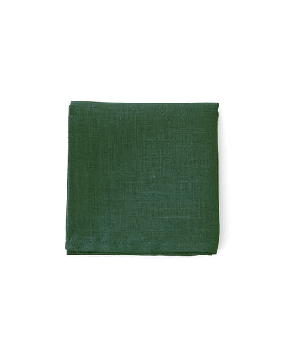 Linen Handkerchief: Vert Ecossais