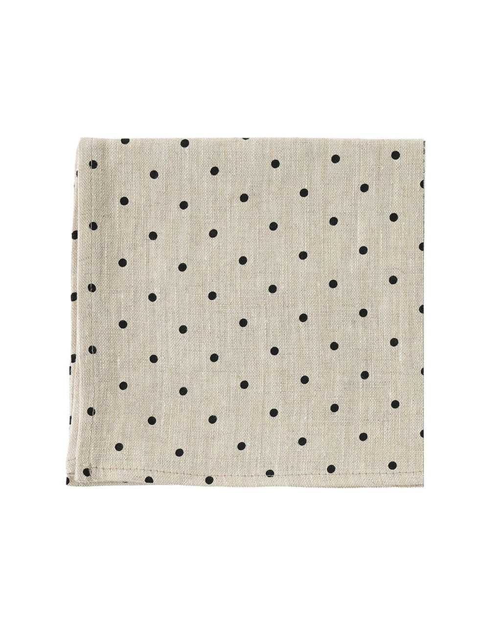 Linen Napkin: Natural Dot