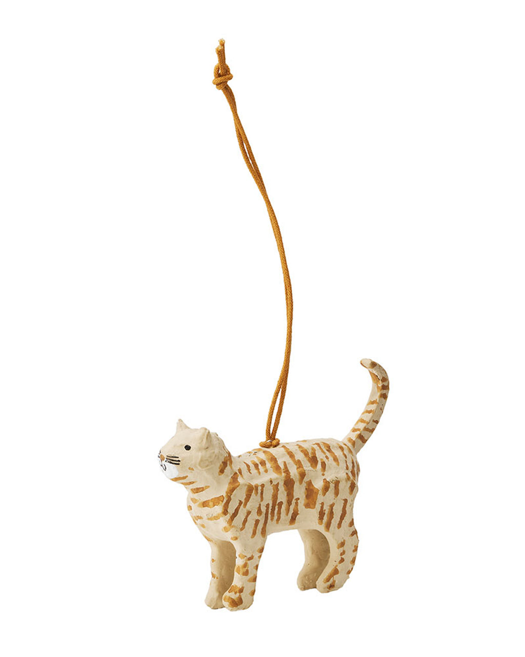 Papier Mâché Ornament: Cat