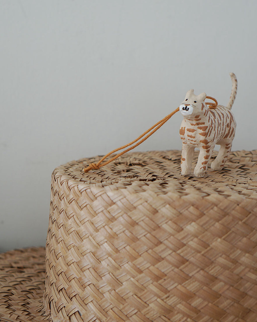 Papier Mâché Ornament: Cat