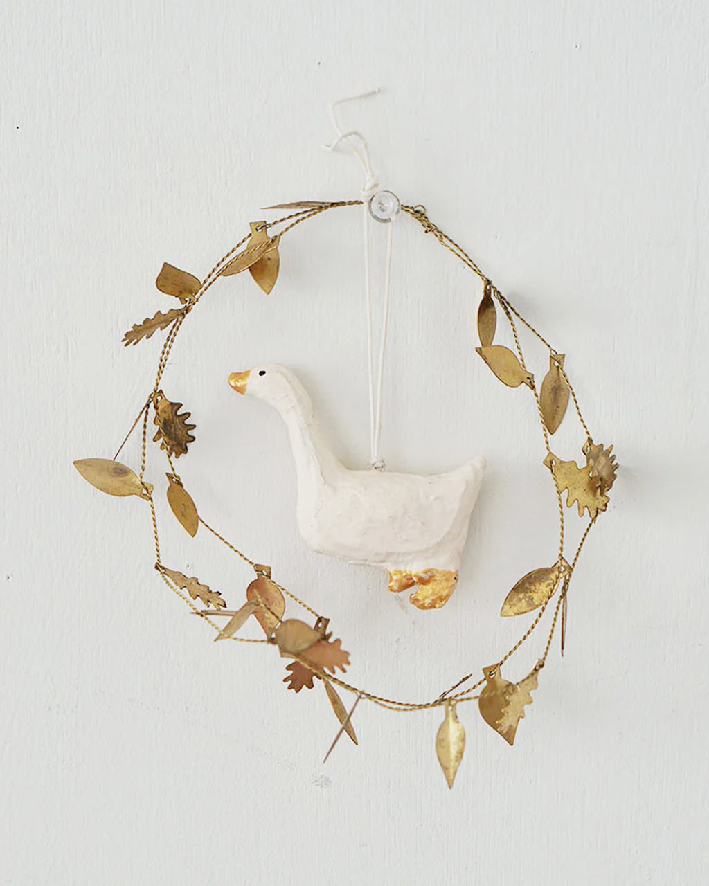 Papier Mâché Ornament: Duck
