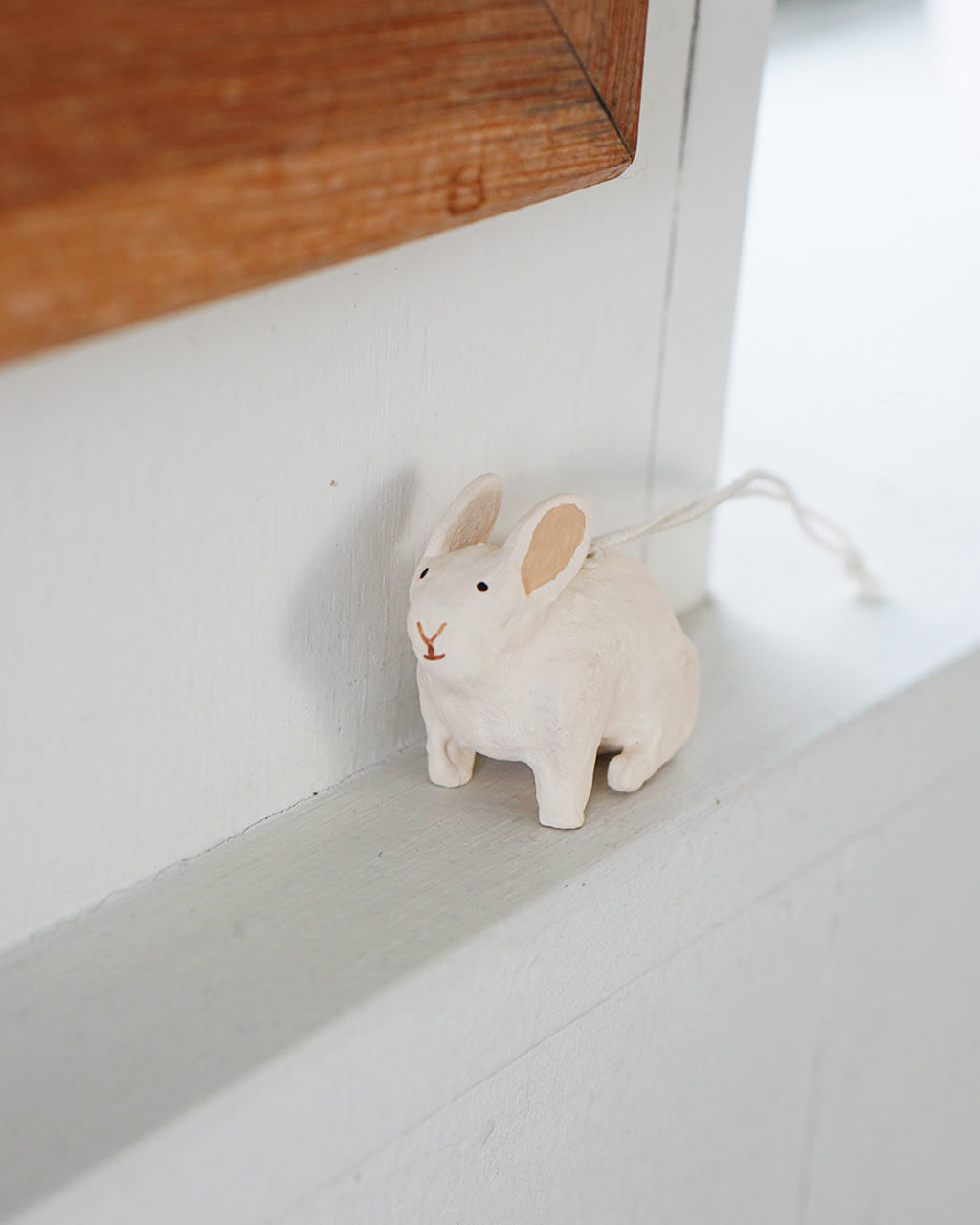 Papier Mâché Ornament: Rabbit