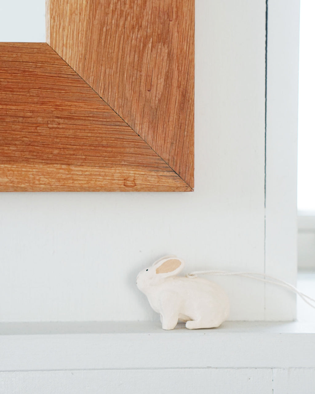 Papier Mâché Ornament: Rabbit