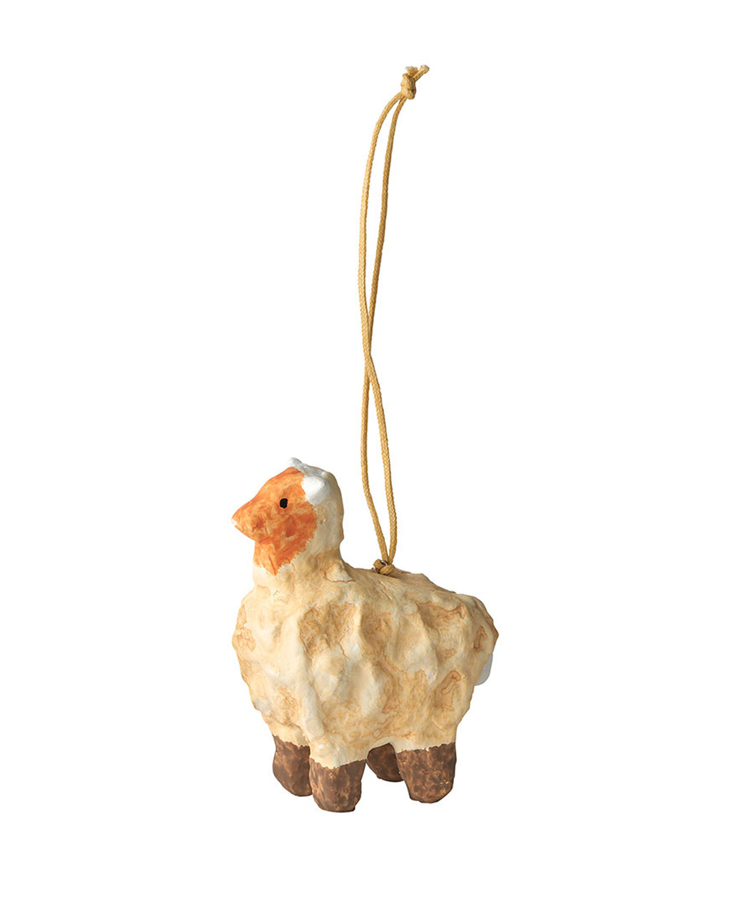 Paper Mâché Sheep Ornament