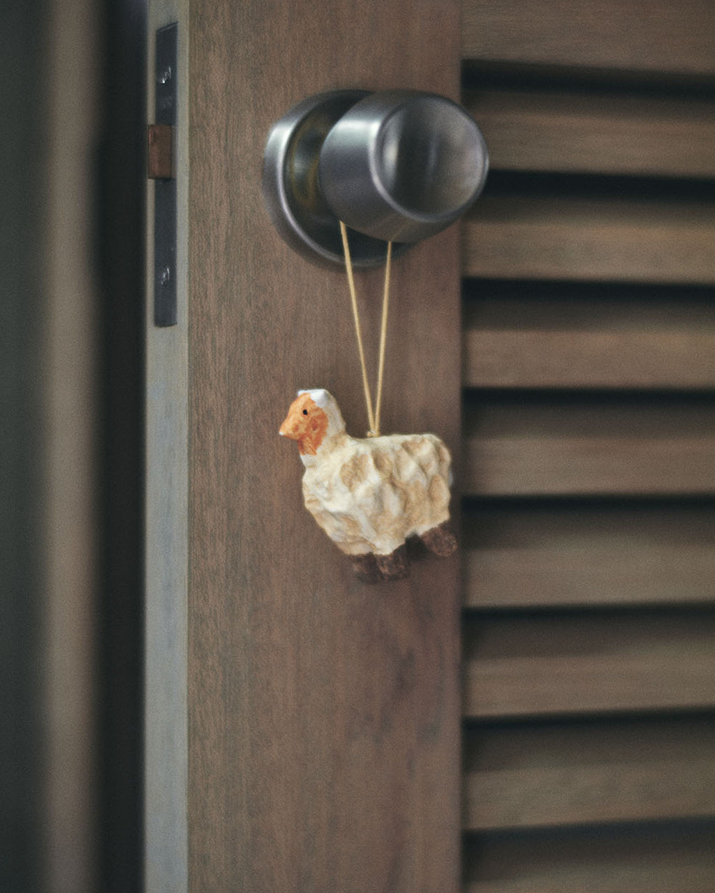 Paper Mâché Sheep Ornament