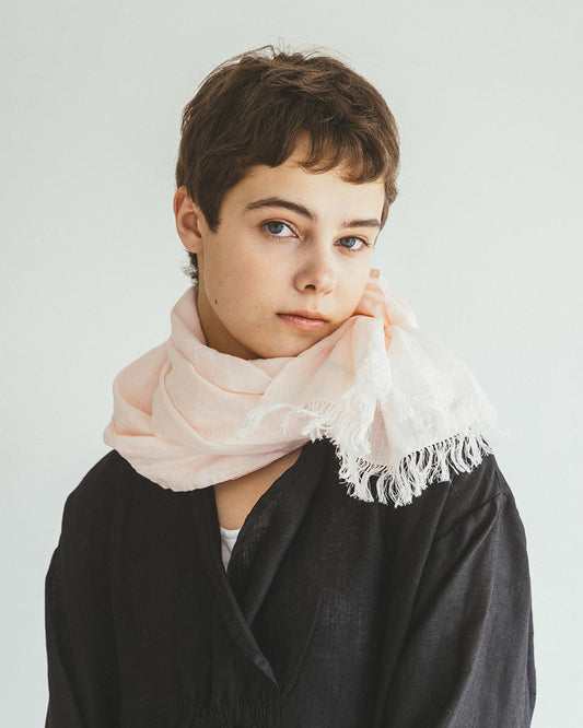 Roserie Scarf: Opal Peach
