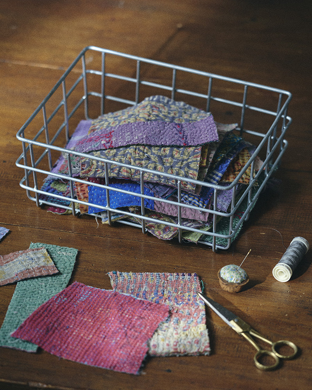 Zinc Pantry Basket